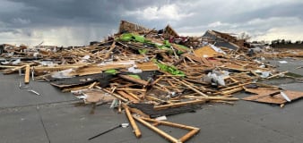 Devastating tornadoes rip through Nebraska and Iowa: Crews searching flattened homes as storm threat continues