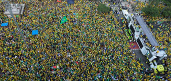 Bolsonaro denies coup plot as thousands rally in support of former Brazilian leader
