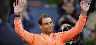 'Emotional' Rafael Nadal bows out of Madrid Open, likely his final match in Spanish capital
