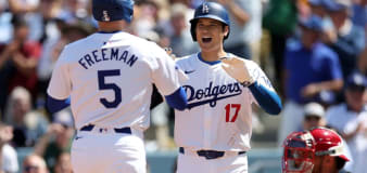 Shohei Ohtani given ovation by fans at home debut as Dodgers cruise past Cardinals on Opening Day