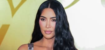 Kim Kardashian looks totally unrecognizable with a buzz cut