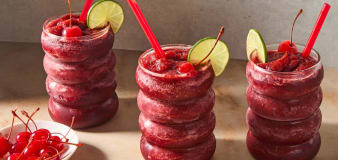 Our frozen Cherry Coke slushies are a grown-up take on a classic