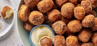 Our cinnamon-sugar pretzel bites will transport you to the mall food court
