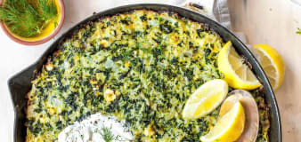 13 healthy dinners that start with a package of frozen spinach