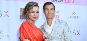 Jerry O'Connell says wife Rebecca Romijn 'dated down' with him after John Stamos marriage