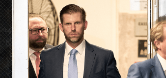 Eric Trump slams Stormy's testimony from front row court seat: 'Garbage'