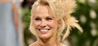 Pamela Anderson broke her makeup-free streak for her first Met Gala