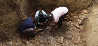 Gold treasure trove uncovered in 1,200-year-old elite burial in Panama. Take a look