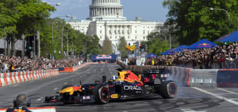 Red Bull Formula 1 team turns Washington's iconic Pennsylvania Ave into a race track
