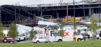 Michigan tornadoes trap workers in FedEx building, wipe out mobile home park