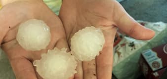 Baseball-size hail hits Texas as 200,000 across the South remain without power