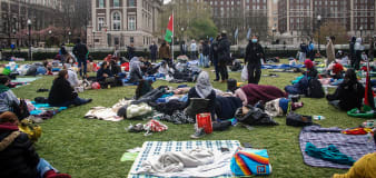 Columbia University protesters resume demonstrations after mass arrests