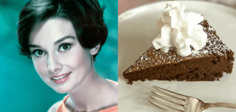 Audrey Hepburn's simple flourless chocolate cake is a timeless classic
