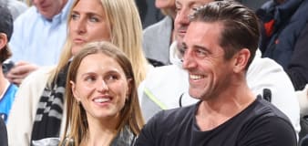 Rodgers celebrates birthday with daughter of Bucks owner