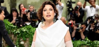 Linda Evangelista Makes an Elegant Return to the Met Gala for the First Time Since 2015: See Her Supermodel Smize