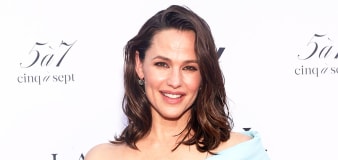 Jennifer Garner Goes for Effortless Glam in Colorblock Dress at Daily Front Row's Fashion Los Angeles Awards