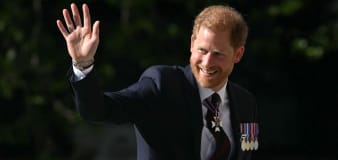 Prince Harry steps out in London for Invictus Games Service as royal family attends another event