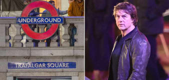 Tom Cruise creates his own ‘Trafalgar Square’ tube station filming “Mission: Impossible” in London