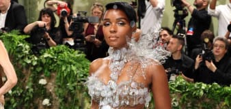 Janelle Monáe Expertly Recovers from Near-Fall on 2024 Met Gala Steps