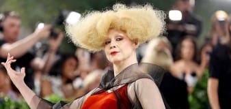 Gwendoline Christie Brings Dark Whimsy to the 2024 Met Gala in Doll-Like Makeup and a Custom Margiela Gown