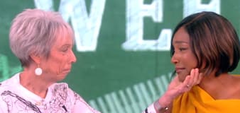 Tiffany Haddish breaks down in tears as she's reunited with teacher who taught her to read