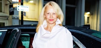 Pamela Anderson continues makeup-free streak at pre-Met Gala party