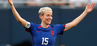 Megan Rapinoe tears up after playing final game with USWNT: 'Been such an honor'