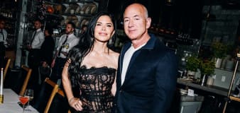 Lauren Sánchez Wears Sheer Black Dress During Pre-Met Gala Outing with Jeff Bezos