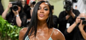 Supermodel Naomi Campbell Makes 2024 Met Gala Red Carpet Her Runway in Shimmering Fringe Gown