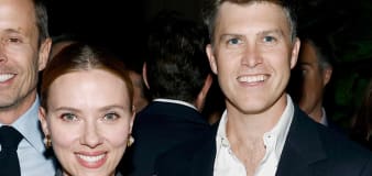 Scarlett Johansson, Colin Jost Make Rare Appearance Together Ahead of White House Correspondents' Dinner