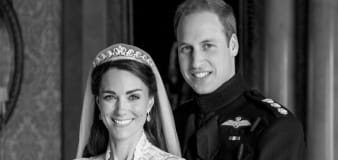 Kate Middleton and Prince William mark 13th anniversary with stunning never-before-seen photo from wedding