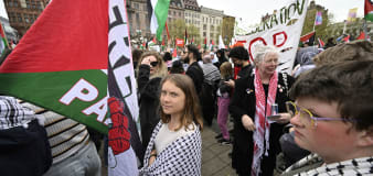 Greta Thunberg among 1,000s protesting against Israel competing in Eurovision