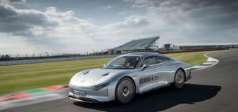 The Mercedes Vision EQXX breaks own efficiency record