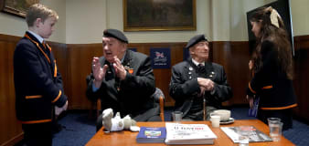 D-Day veterans recall looking forward to cups of tea and bailing out of tanks