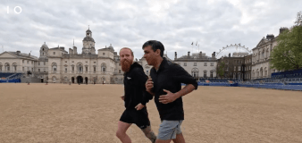 Ultra-runner Russ Cook joins Prime Minister on run around London landmarks