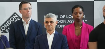 Sadiq Khan wins third term in London as Labour continues to count gains