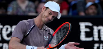 Andy Murray beaten in Australian Open first round
