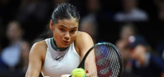 Emma Raducanu promises more after reaching Stuttgart Open quarter-finals