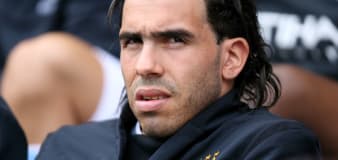 Former Argentina striker Carlos Tevez admitted to hospital with chest pains