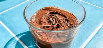 The 2-ingredient chocolate mousse I love and my kids double love