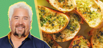 Guy Fieri’s 1-ingredient upgrade for better garlic bread