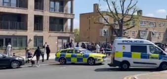 Woman stabbed to death in busy London street