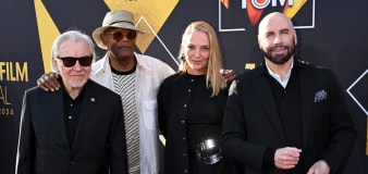 Pulp Fiction cast reunite - without Bruce Willis