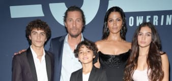 Matthew McConaughey and Camila Alves' 3 kids make rare red carpet appearance