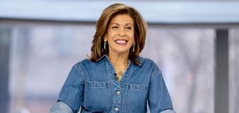 Hoda Kotb had an interesting remedy for her jammed toe the night before she went on air