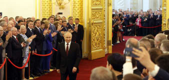 Putin sworn in for new 6-year term as Russia's president