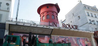 What happened to Paris' Moulin Rouge? Landmark left damaged