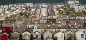 UK property market rebound hit by higher mortgage rates