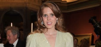 Princess Beatrice stuns in glittering gown