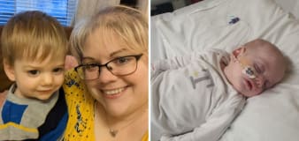 Mum detects son's rare cancer using the flash on her phone